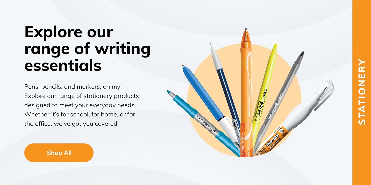 BIC | Ballpoint Pens for School, Office & Everyday Writing - BIC Online Store
